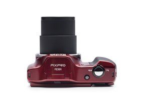 Kodak PIXPRO Friendly Zoom FZ201 16 MP Digital Camera with 20X Optical Zoom and 3" LCD Screen (Red) N2