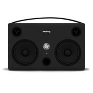 Vintage Charcoal Black Portable Audio Boombox, From 10 to 30 Hours Without Charging