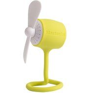 MasterPal Telego Fan (Blue): (Summer Promotion!!!) A 5" Water Resistant Portable Rechargeable Small Battery Operated... N7