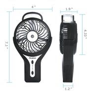 Mini Fan, Fivanus Portable Electric Handheld Misting Fan USB Rechargable Desktop Personal Cooling Mister Humidifier...