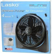 Lasko Elite Collection 20&rdquo; Cyclone Power Air Circulator - Lasko Fan Elite Collection A20562 - 4 Speed Remote Control N3