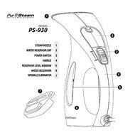 PurSteam PS-930 Elite Portable Steamer Compact Size With Full Size Power N3