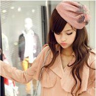 Spritech(TM) Women's Fascinator Headband Bowknot Feather Hard Yarn Hats LightGray N4