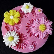 3D Flower Silicone Mold Fondant Cake Decorating Chocolate Sugarcraft Mould DIY N2