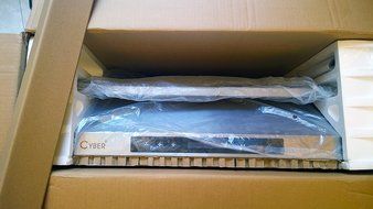 CYBER&reg; Minimalist Designed Seamless Stainless Steel Under Cabinet Range Hood 30" Touch Panel 900CFM N3