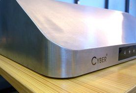 CYBER&reg; Minimalist Designed Seamless Stainless Steel Under Cabinet Range Hood 30" Touch Panel 900CFM N4