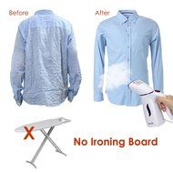 Aicok Mini Travel Garment Steamer, Handheld Portable Fabric Steamer Perfect for Travel, with Brush and Travel... N3