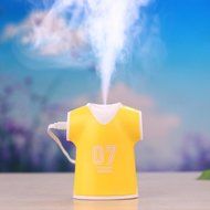 Humidifier,Air Aroma Essential Oil Diffuser, LED Ultrasonic Aroma Aromatherapy Humidifier (yellow) N5