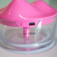 DZT1968 Ultrasonic Home Aroma Humidifier Air Diffuser Mist Purifier Lonizer Atomizer (green) N6