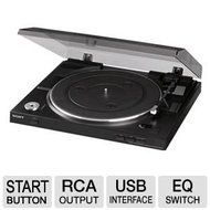 Sony Fully Automatic Stereo Turntable Plus 100ft Oxygen-Free Copper Speaker Wire N2