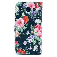 Galaxy S5 Case, Firefish Book-style Flip PU Leather Wallet [Kickstand] [Magnetic Closure] [Card Slots] [Scratch... N17