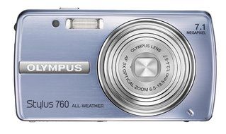 Olympus Stylus 760 7.1MP Digital Camera with Dual Image Stabilized 3x Optical Zoom (Pink) N5