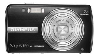 Olympus Stylus 760 7.1MP Digital Camera with Dual Image Stabilized 3x Optical Zoom (Pink) N6