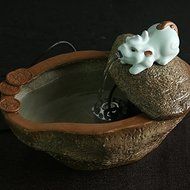 FEI&amp;S Ceramic artware household water fountain is something that the humidifier#7