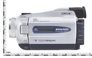 Sony DCRTRV27 MiniDV Digital Handycam Camcorder w/ 3.5" LCD, MPEG EX, Memory Stick &amp; Mega Pixel Video/ Still...