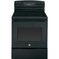 GE JB750DFBB 30" Black Electric Smoothtop Range - Convection