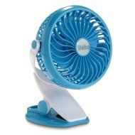 Welltop 5-inch Portable Clip Fan Rotatable Clamp Fans USB or Battery Powered Table Fan Rechargeable Desktop Fan... N19