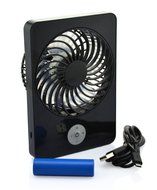 Momoday&reg; Electric Personal Fan Mini Air Conditioner Portable fan Rechargeable Fan 3 Speeds Desktop Summer Cooler... N10