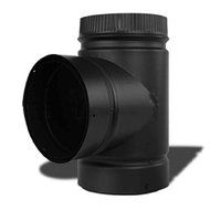 Selkirk #268100 8" Stove Pipe Tee/Cap
