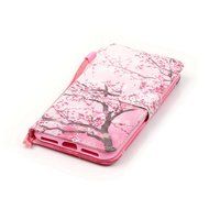 iPhone 7 Case,Yaheeda [3D Colored Drawing] [Flip Fit] Premium PU Leather Card-Slots Cash-Slots &amp; Kickstand [Anti-Scratches... N66