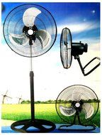 Large High Velocity Industrial Floor Fan 18" Floor Stand Mount Shop Commercial N2