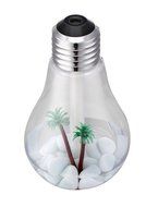 EverKing 400ml Bulb Shape Colorful LED Night Lights USB Mini Desktop Aroma Humidifier Air Purifier Atomizer for... N4