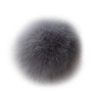 AutumnFall&reg; Rabbit Fur Ball Key Chains Mobile Phone Plug Backpack Bags Decorations (Pink) N8