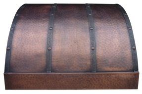 Copper Best H4 302118L Under Cabinet Range Hood Made of 16 Gauge Pure Copper 30 inces N3