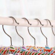Spritech(TM) 2 Set 28 Circle Antislip Collapsible Magic Cane Scarf Frame Hangers for Scarf Belt Tie Underwear... N5