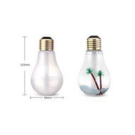 QianHai 400ml Essential Oil Diffuser for Aromatherapy, Bulb Shape Ultrasonic Cool Mist Humidifier with Multi-Color... N2
