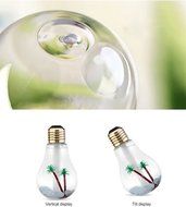 QianHai 400ml Essential Oil Diffuser for Aromatherapy, Bulb Shape Ultrasonic Cool Mist Humidifier with Multi-Color... N5