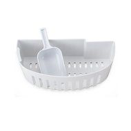 Della Portable Ice Maker Easy-Touch Buttons 26lb Per Day Countertop Machine 3 Selectable Cube Sizes -Silver