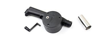 Hooshion New Outdoor Picnic Camping Hand Crank Powered Barbecue BBQ Grill Fan Air Blower N6