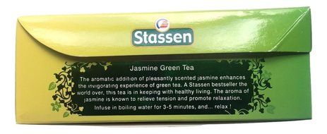 Stassen Pure Jasmine Green Tea, 100 Tea Bags (Pack of 2) N2