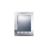 VT65ML7BISSHV Commercial built-in medical all-freezer capable of -25&ordm; C operation, with front lock, wrapped stainless...