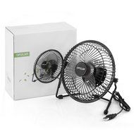 OPOLAR F501 Desktop USB Fan with Upgraded 6 Inch Blades, Enhanced Airflow, Lower Noise, Metal Design, USB Powered... N14