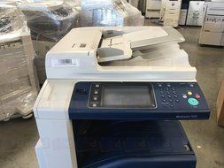 Refurbished Xerox WorkCentre 7220 Tabloid-size Color Multifunction Printer - Copy, Print, Scan, DADH, Dual Catch...