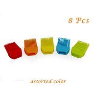 MIREN 4-pack Silicone Basting Brush, Pastry Brush, Grill BBQ Brush, Multi-use Brush, 4 Colors(Red, Yellow, Blue... N7