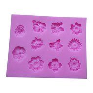 Click Down 1 x Silicone Mould Cutter DIY Fondant Cake Sugar Craft Decorating Tool Flower Shape N2