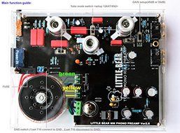 Toroidal Transformer Little bear T10 Pro 6N2 tube valve Phono Turntable RIAA Preamp preamplifier Ver2.5
