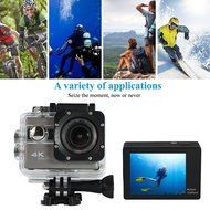 F68 4K 12MegaPixel WIFI HDMI 170 degree Waterproof Sport Action Camera (Grey)