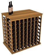 Wine Racks America Redwood Double Deep Tasting Table + Solid Top. 13 Stains to Choose From! N2
