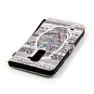 LG G Stylo 2 Case,LG G Stylus 2 Case,Yaheeda [3D Colored Drawing] [Flip Fit] Premium PU Leather Card-Slots Cash-Slots... N61