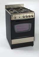 Avanti 20" Elite Gas Range Black/SS