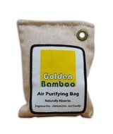 Golden Bamboo, Activated Charcoal 100g- Air Purifying Bag / Odor Eliminating Drying Bag (Gray) N3