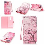 LG G Stylo 2 Case,LG G Stylus 2 Case,Yaheeda [3D Colored Drawing] [Flip Fit] Premium PU Leather Card-Slots Cash-Slots... N67