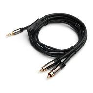 KabelDirekt (15 feet) 3.5mm Male to 2 x RCA Male Stereo Audio Cable - PRO Series