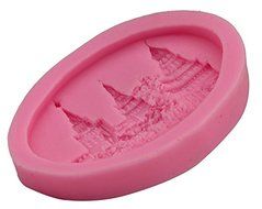 Mr.S Shop DIY Romantic Antique Castle Silicone Molds Fondant Sugar Jello Ice Soap Mould Cake Decorating Tools&#65292;... N4
