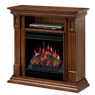Dimplex Deerhurst Electric Fireplace Media Console in Walnut