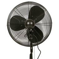 24" Durafan Indoor/Outdoor Oscillating Wall Mount Fan - Black N3
